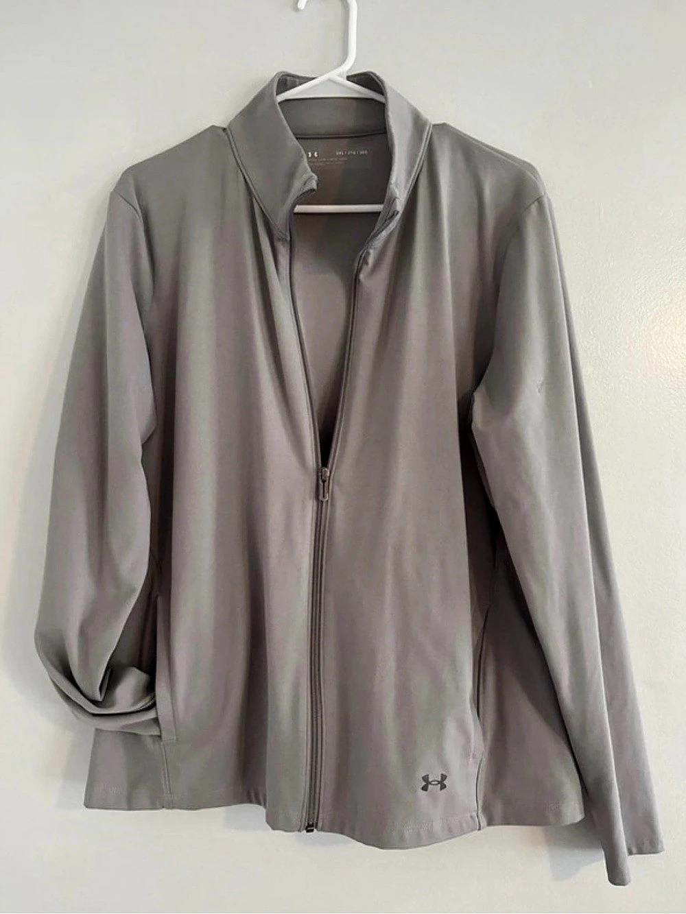Under Armour Full-Zip Jacket Gray Size 2XL